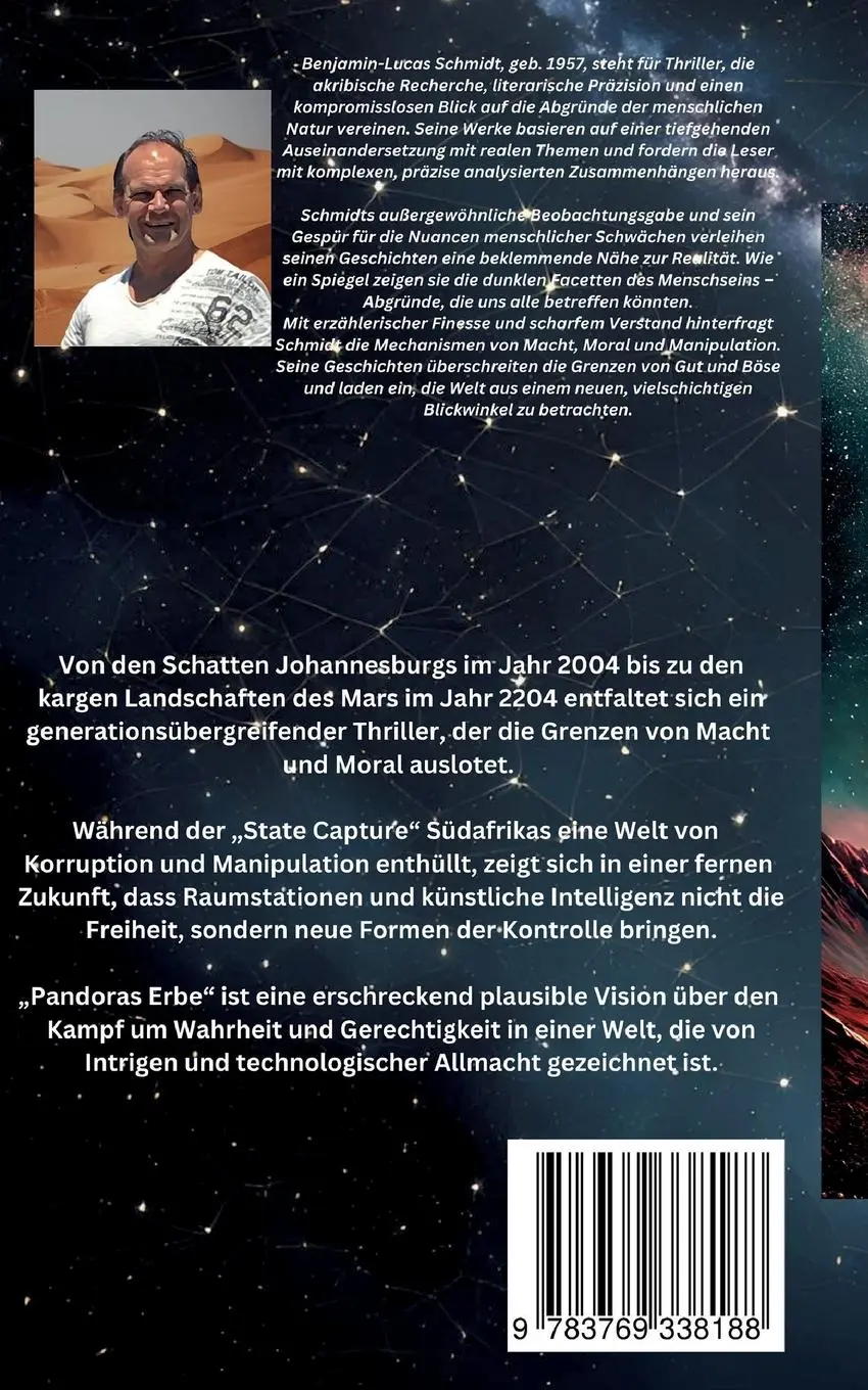 Rückseite: 9783769338188 | Pandoras Erbe | Aufstand gegen die Elite | Benjamin-Lucas Schmidt