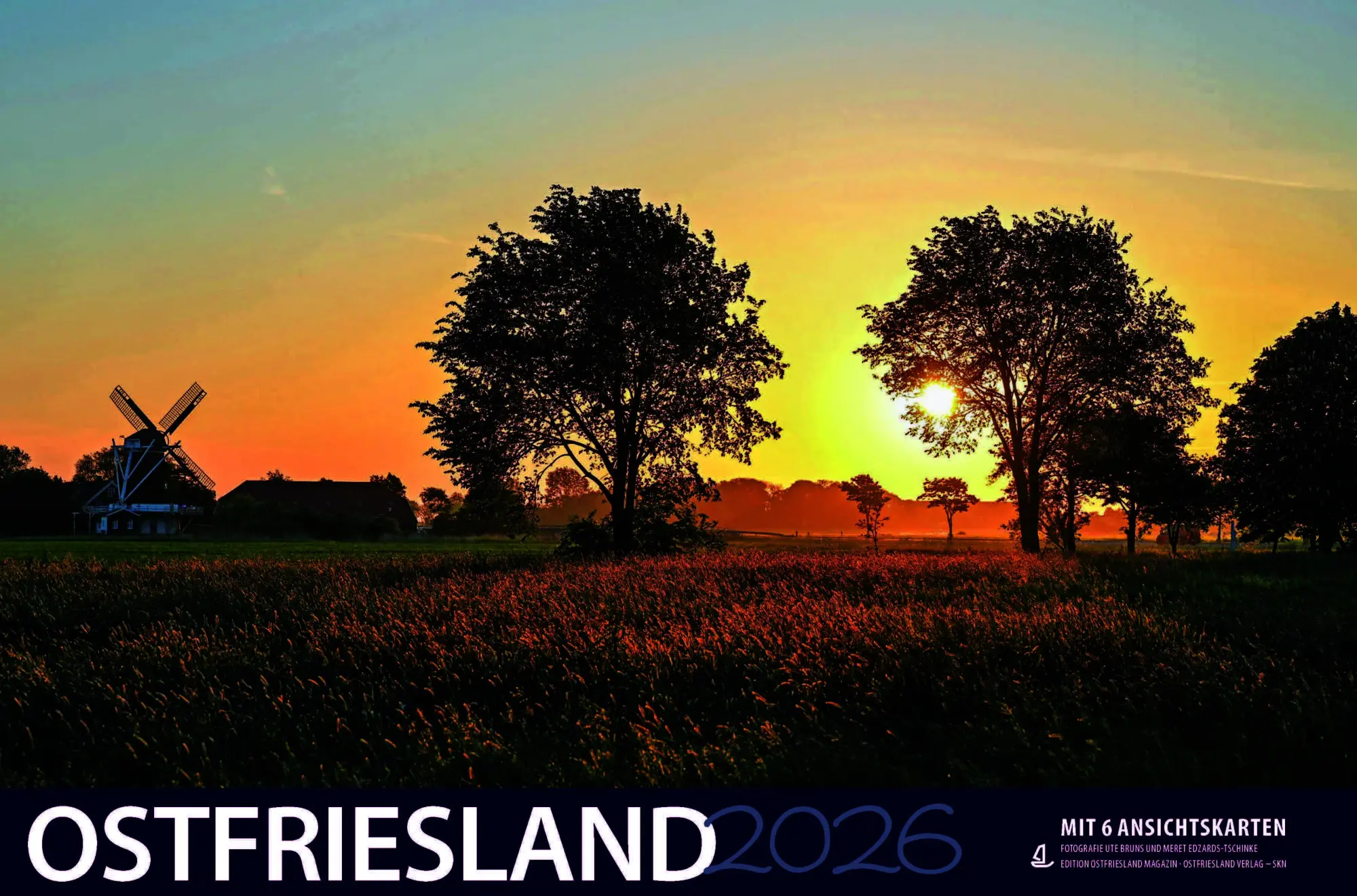 Cover: 9783910358188 | Fotokalender Ostfriesland 2026 | KG | Kalender | Deutsch | 2026