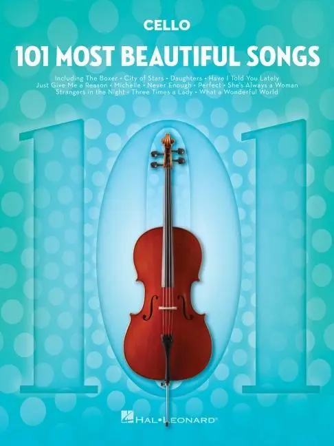 Cover: 9781540048288 | 101 Most Beautiful Songs for Cello - Cello Sheet Music with a...