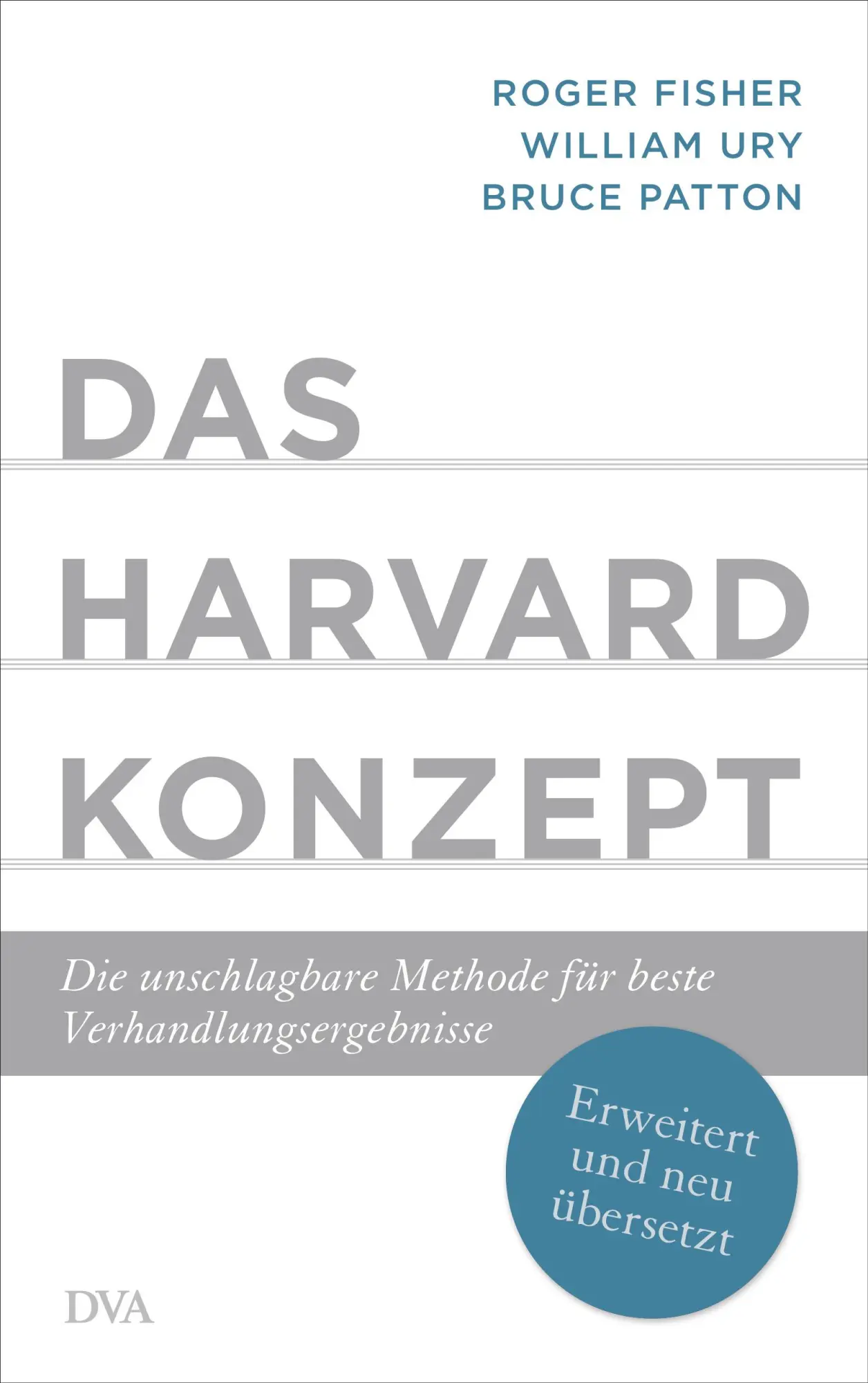 Cover: 9783421048288 | Das Harvard-Konzept | Roger Fisher (u. a.) | Buch | 336 S. | Deutsch