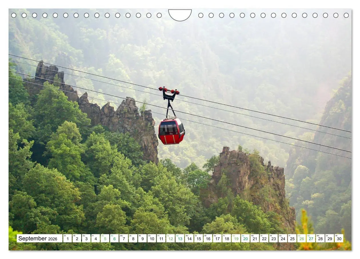 Bild: 9783457788288 | Harz - Ausflugsziele vom Brocken bis Sangerhausen (Wandkalender...