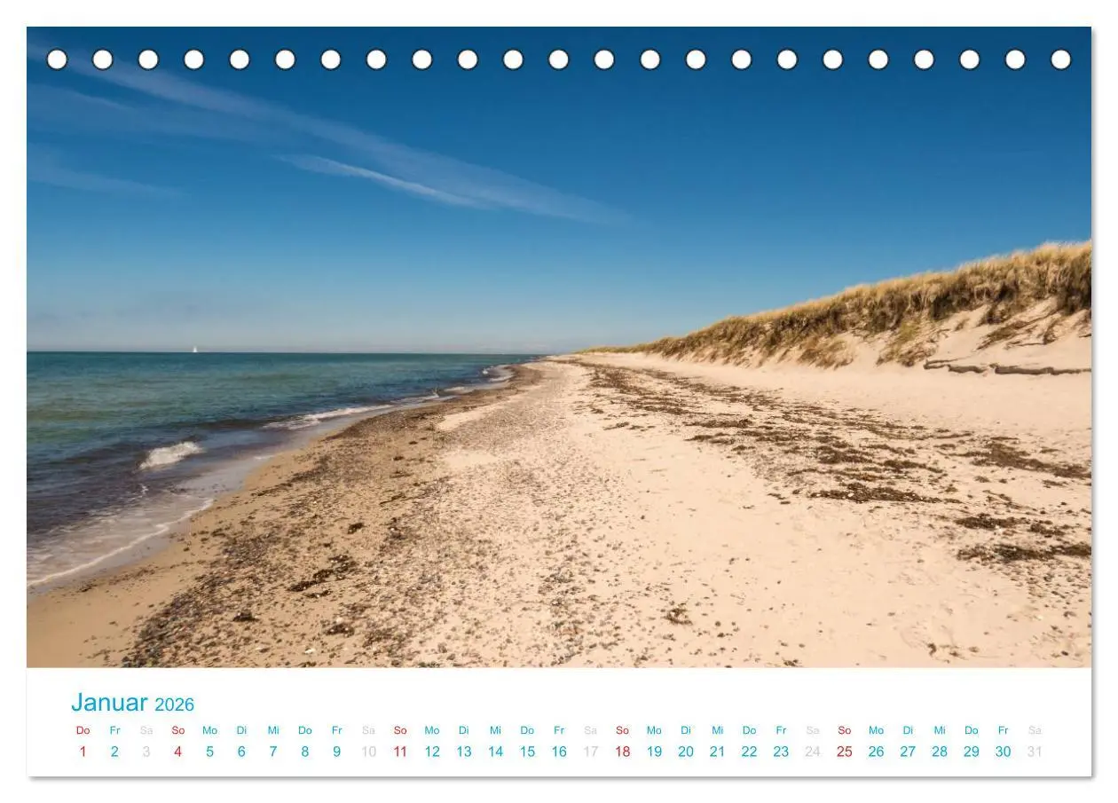 Bild: 9783516188288 | Der Darß Kalender (Tischkalender 2026 DIN A5 quer), CALVENDO...