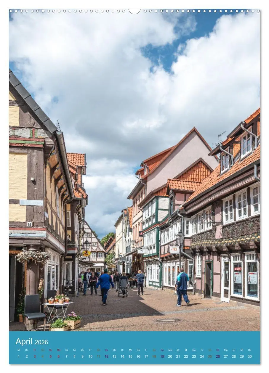 Bild: 9783516328288 | Celle in Niedersachsen (hochwertiger Premium Wandkalender 2026 DIN...