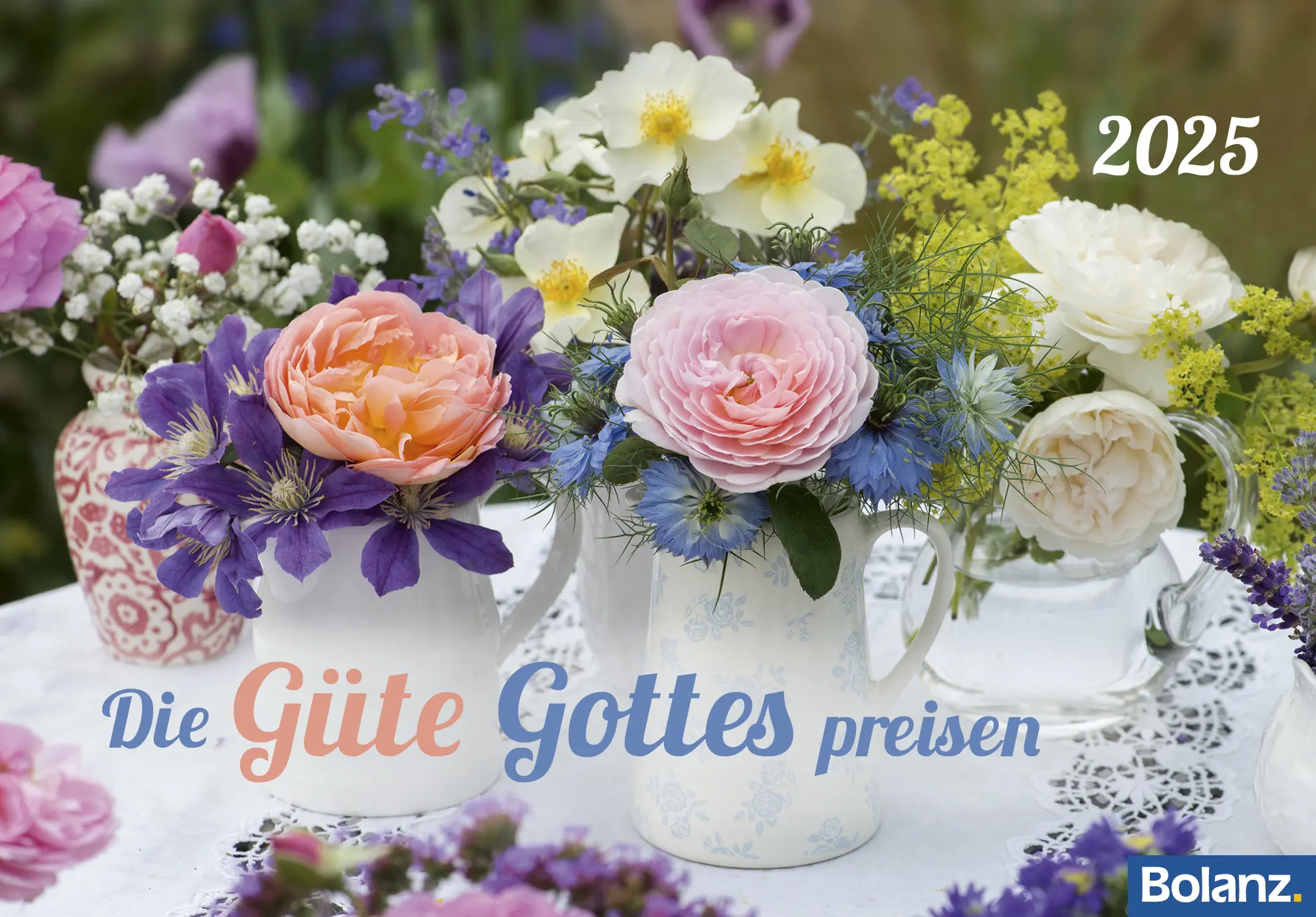 Cover: 9783866038288 | Die Güte Gottes preisen 2025 | Tischkalender | Sonstiges | Deutsch
