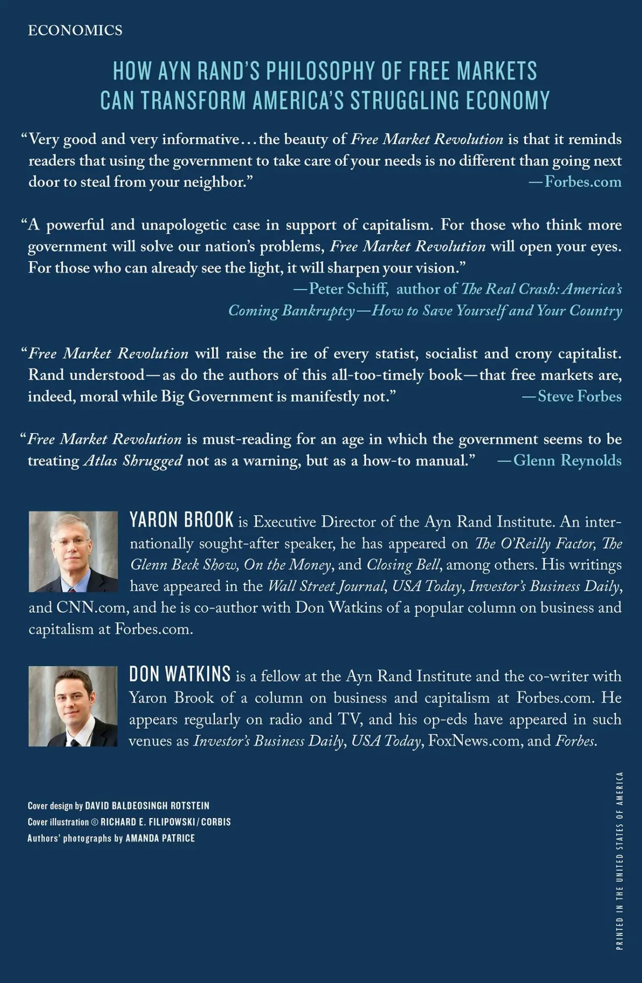 Rückseite: 9781137278388 | FREE MARKET REVOLUTION | Yaron Brook | Taschenbuch | Englisch | 2013