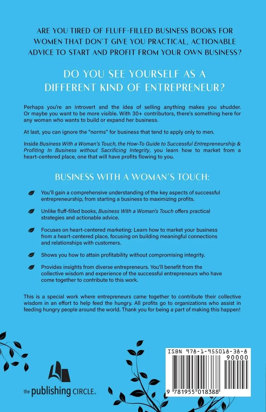 Rückseite: 9781955018388 | Business With a Woman's Touch | Linda Stirling | Taschenbuch | 2023