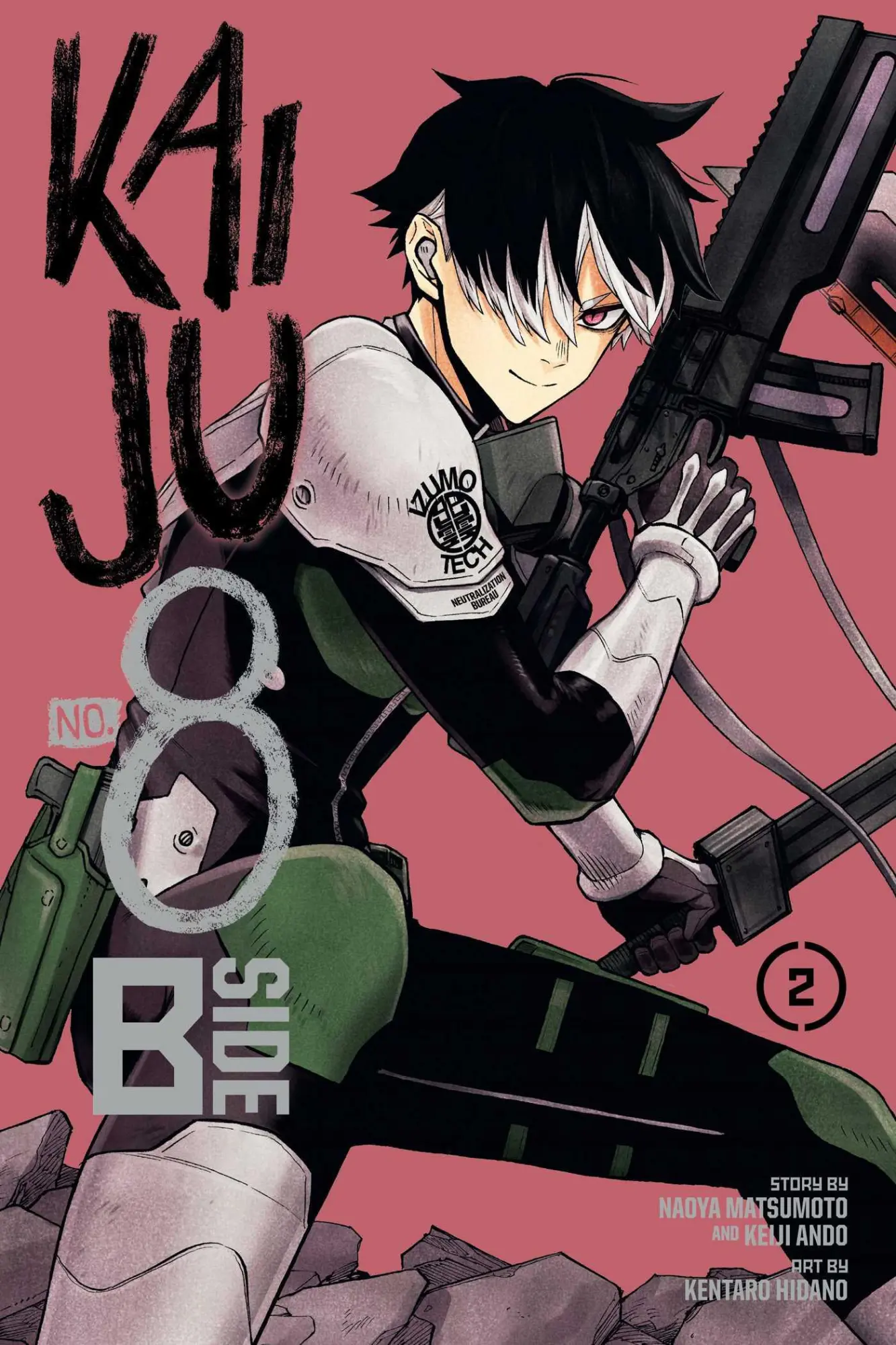 Cover: 9781974758388 | Kaiju No. 8: B-Side, Vol. 2 | Keiji Ando (u. a.) | Taschenbuch | 2025