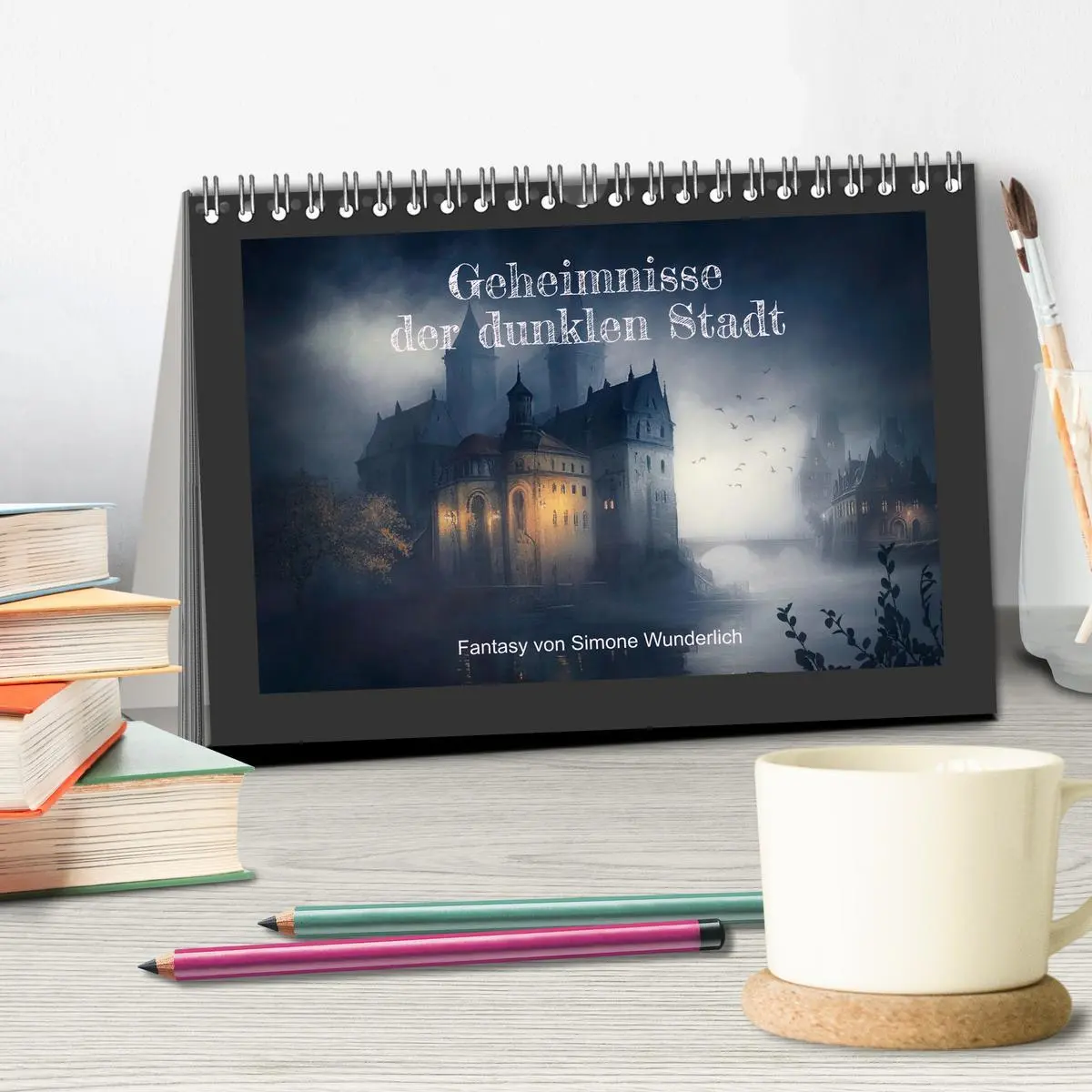 Bild: 9783457538388 | Geheimnisse der dunklen Stadt (Tischkalender 2026 DIN A5 quer),...