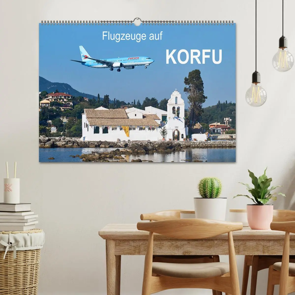 Bild: 9783457778388 | Flugzeuge auf Korfu (Wandkalender 2026 DIN A2 quer), CALVENDO...