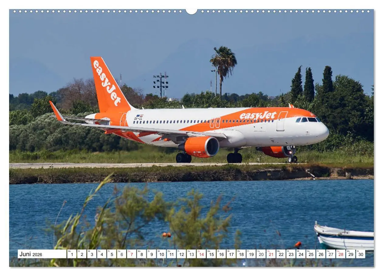 Bild: 9783457778388 | Flugzeuge auf Korfu (Wandkalender 2026 DIN A2 quer), CALVENDO...
