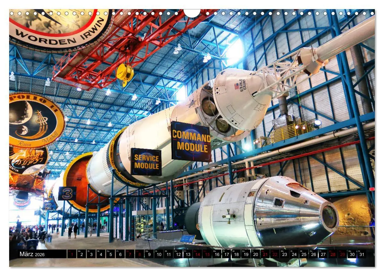 Bild: 9783457918388 | Kennedy Space Center (Wandkalender 2026 DIN A3 quer), CALVENDO...
