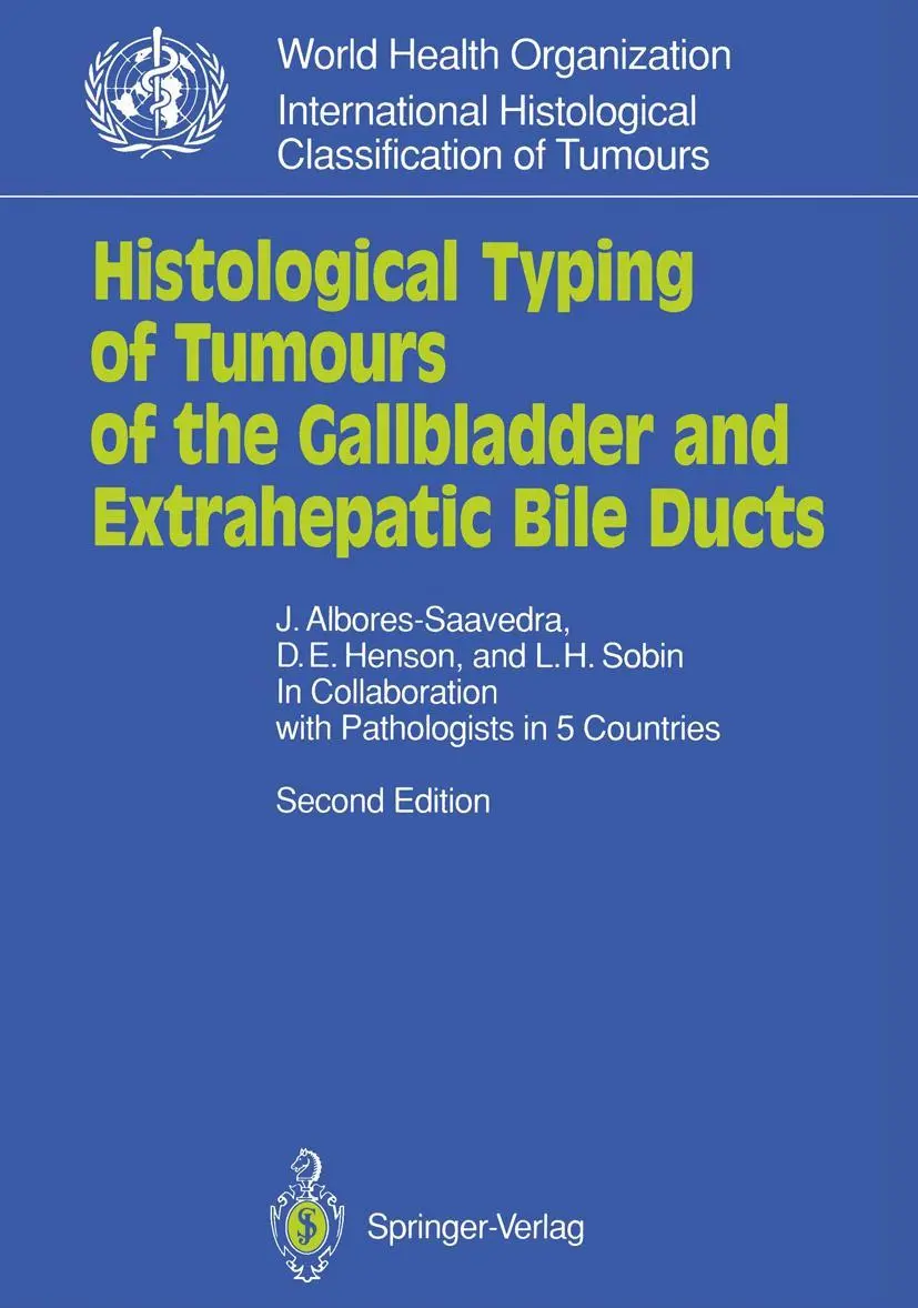 Cover: 9783540528388 | Histological Typing of Tumours of the Gallbladder and Extrahepatic...