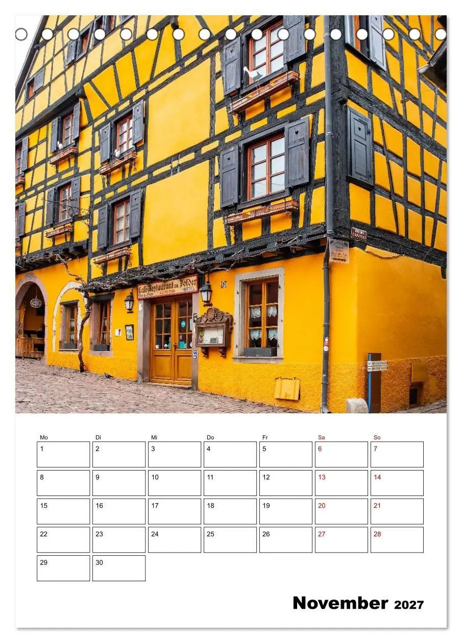 Bild: 9783569268388 | Elsass - Impressionen (Tischkalender 2027 DIN A5 hoch), CALVENDO...