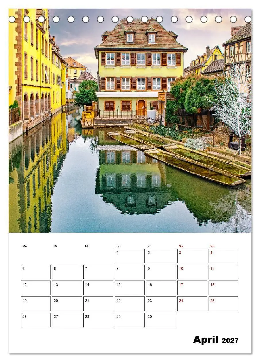 Bild: 9783569268388 | Elsass - Impressionen (Tischkalender 2027 DIN A5 hoch), CALVENDO...
