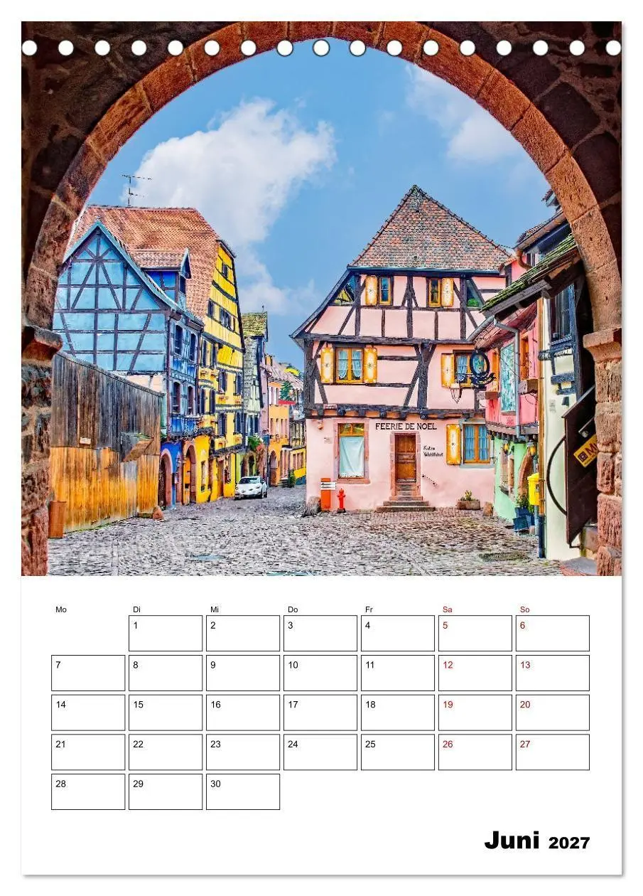 Bild: 9783569268388 | Elsass - Impressionen (Tischkalender 2027 DIN A5 hoch), CALVENDO...