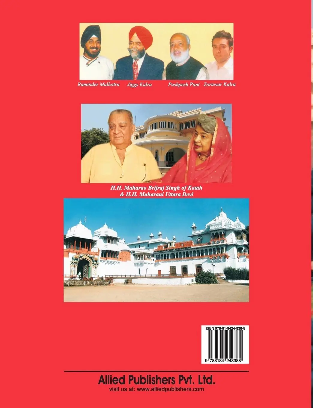 Rückseite: 9788184248388 | Classic Cooking of Rajasthan (Cuisine of Kotah) | Jiggs Kalra | Buch