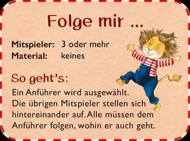Bild: 4260308348488 | 25 Spiele für die Pause | Mit dem kleinen Löwen | Pattloch Verlag