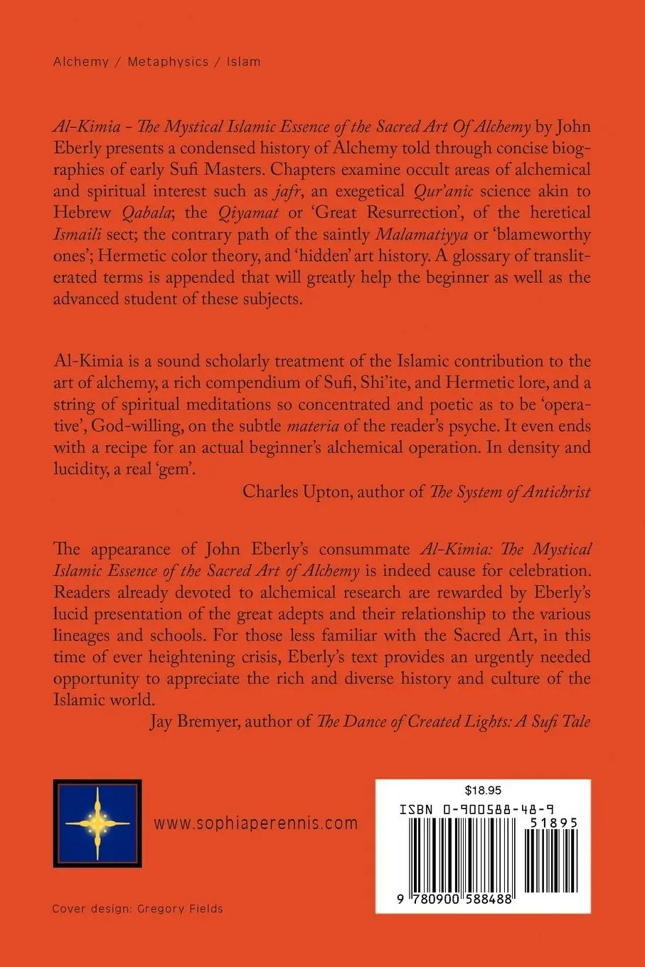 Rückseite: 9780900588488 | Al-Kimia | The Mystical Islamic Essence of the Sacred Art of Alchemy