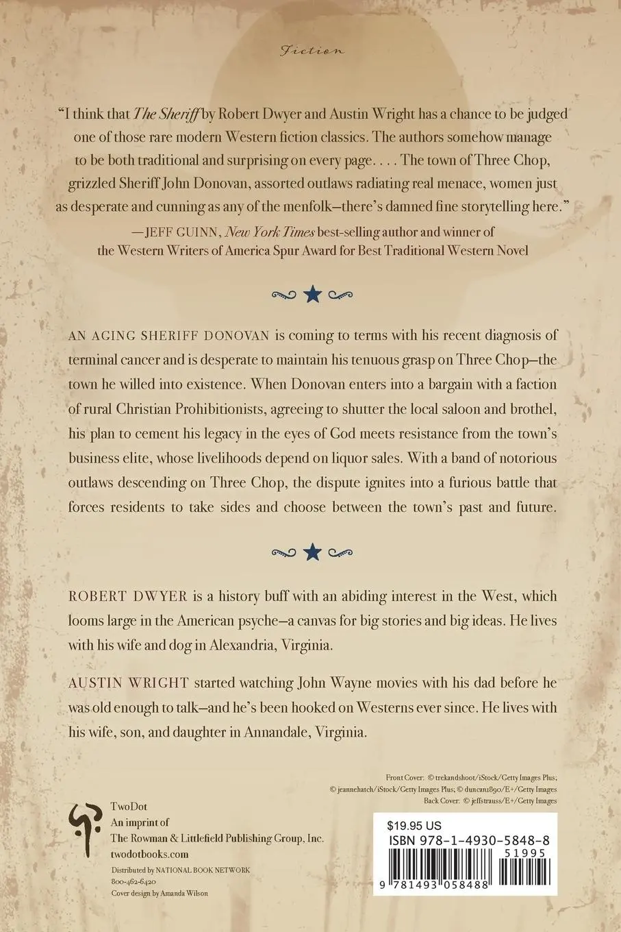 Rückseite: 9781493058488 | The Sheriff | A Novel | Robert Dwyer (u. a.) | Taschenbuch | Englisch