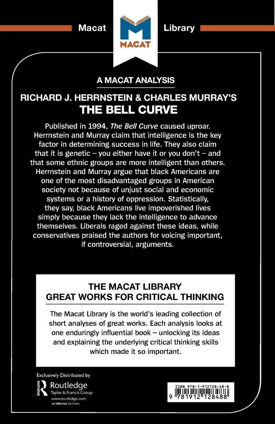 Rückseite: 9781912128488 | An Analysis of Richard J. Herrnstein and Charles Murray's The Bell...