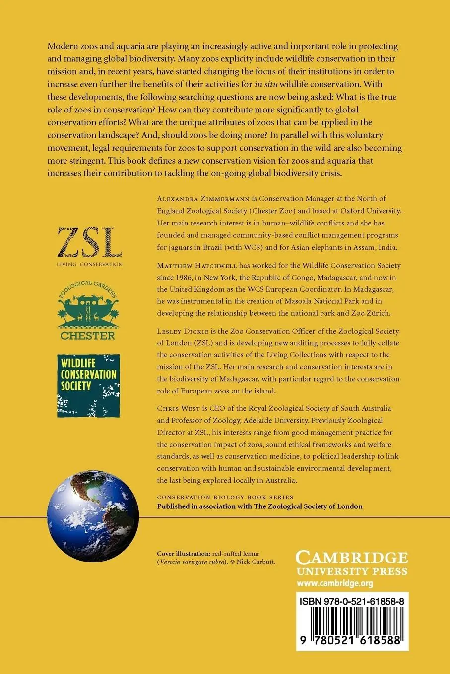 Rückseite: 9780521618588 | Zoos in the 21st Century | Catalysts for Conservation? | Taschenbuch