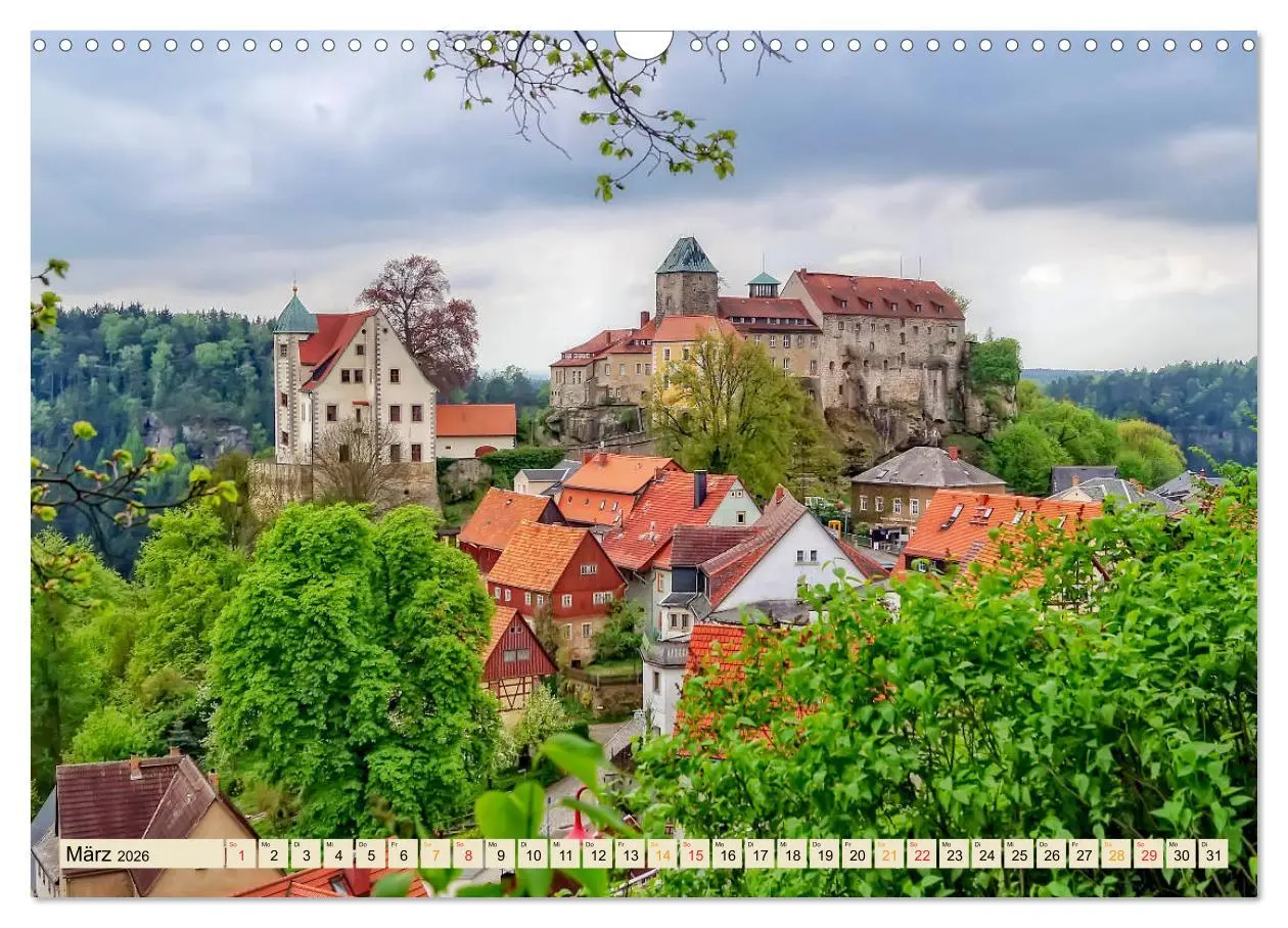 Bild: 9783457828588 | Reise durch Deutschland - Sachsen (Wandkalender 2026 DIN A3 quer),...