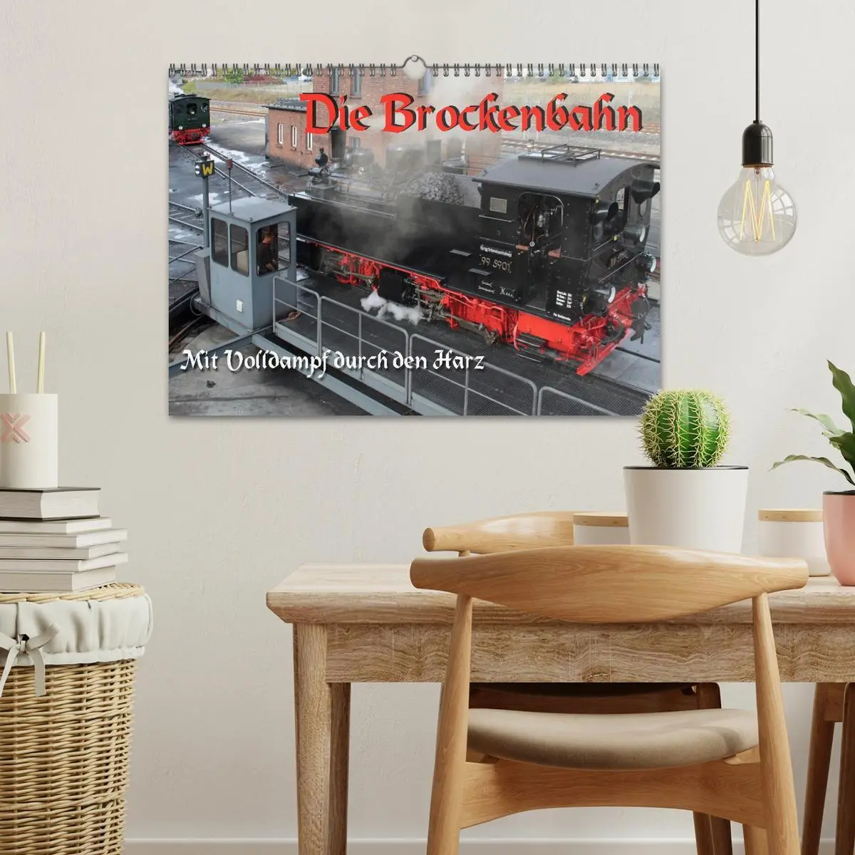 Bild: 9783516158588 | Die Brockenbahn - Mit Volldampf durch den Harz (Wandkalender 2026...