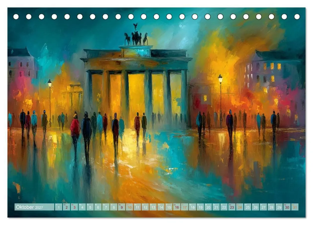 Bild: 9783516778588 | Visionen aus Linie und Raum (Tischkalender 2027 DIN A5 quer),...