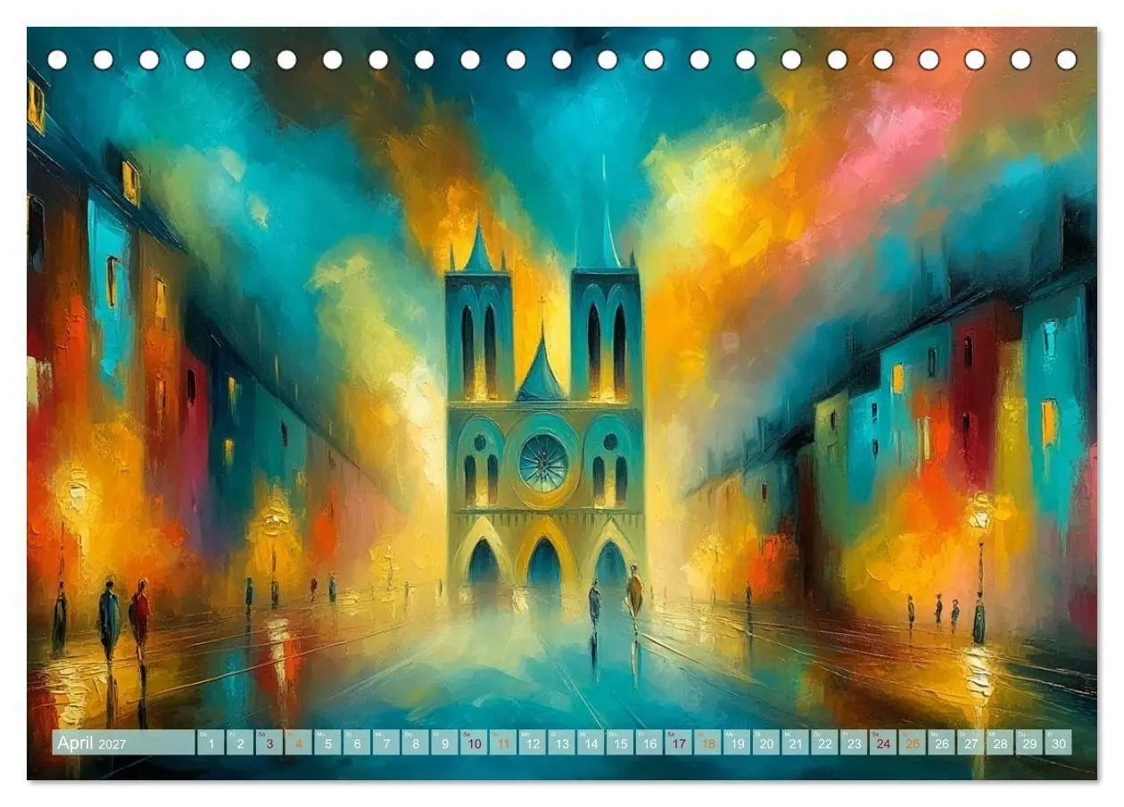 Bild: 9783516778588 | Visionen aus Linie und Raum (Tischkalender 2027 DIN A5 quer),...