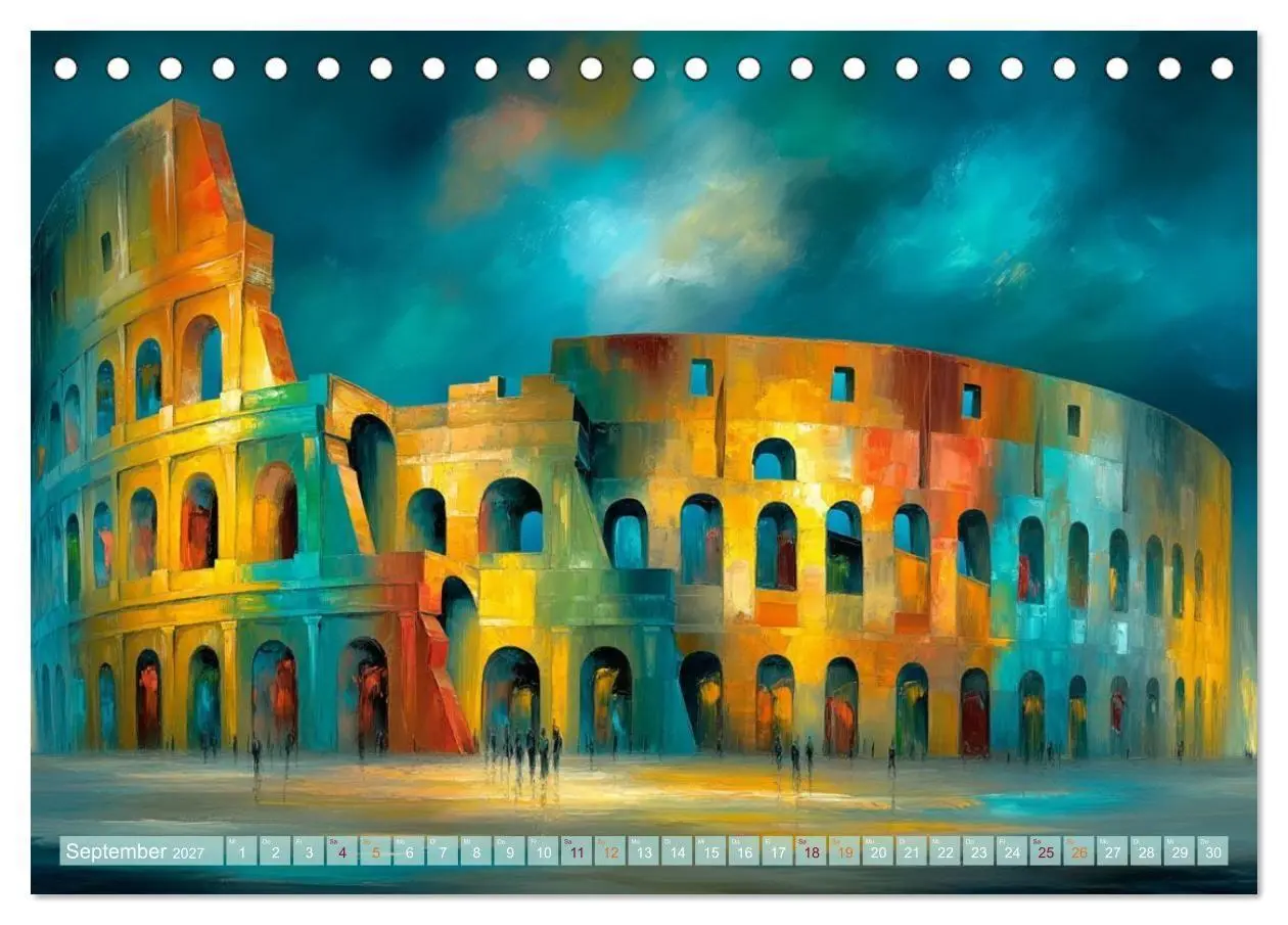 Bild: 9783516778588 | Visionen aus Linie und Raum (Tischkalender 2027 DIN A5 quer),...