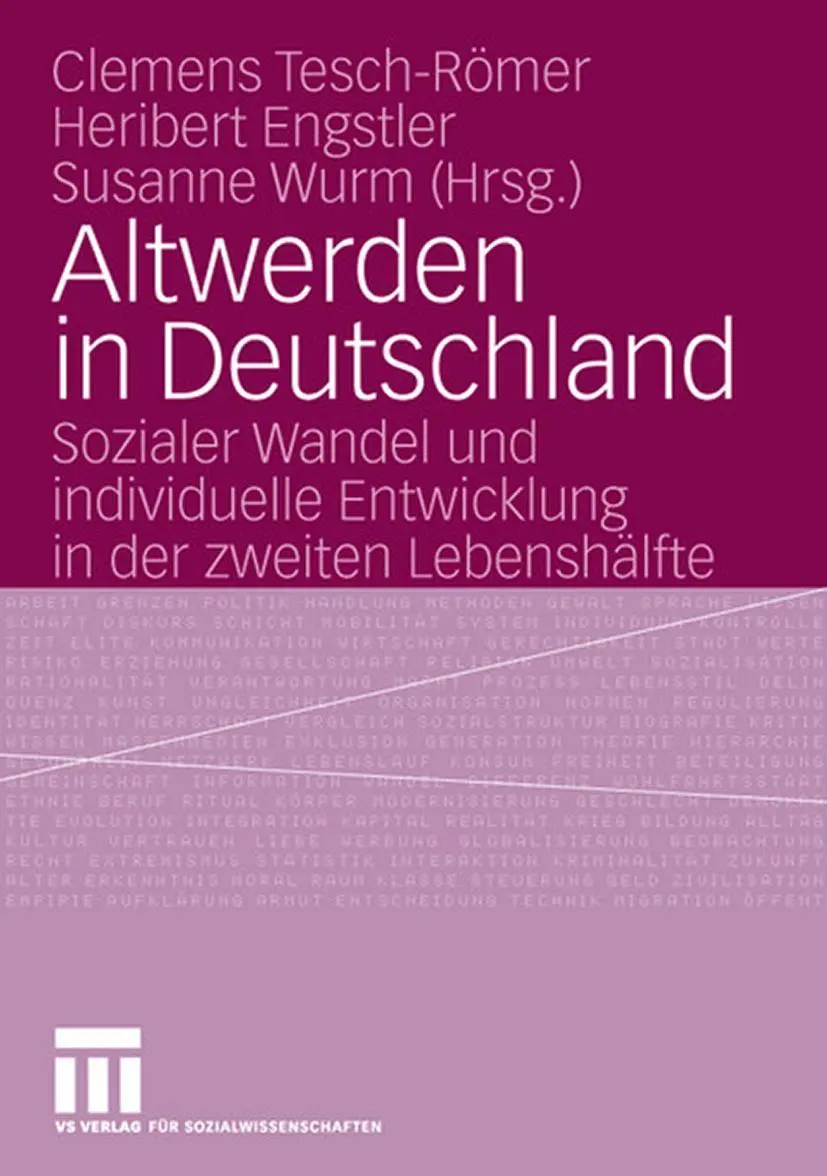 Cover: 9783531148588 | Altwerden in Deutschland | Clemens Tesch-Römer (u. a.) | Taschenbuch