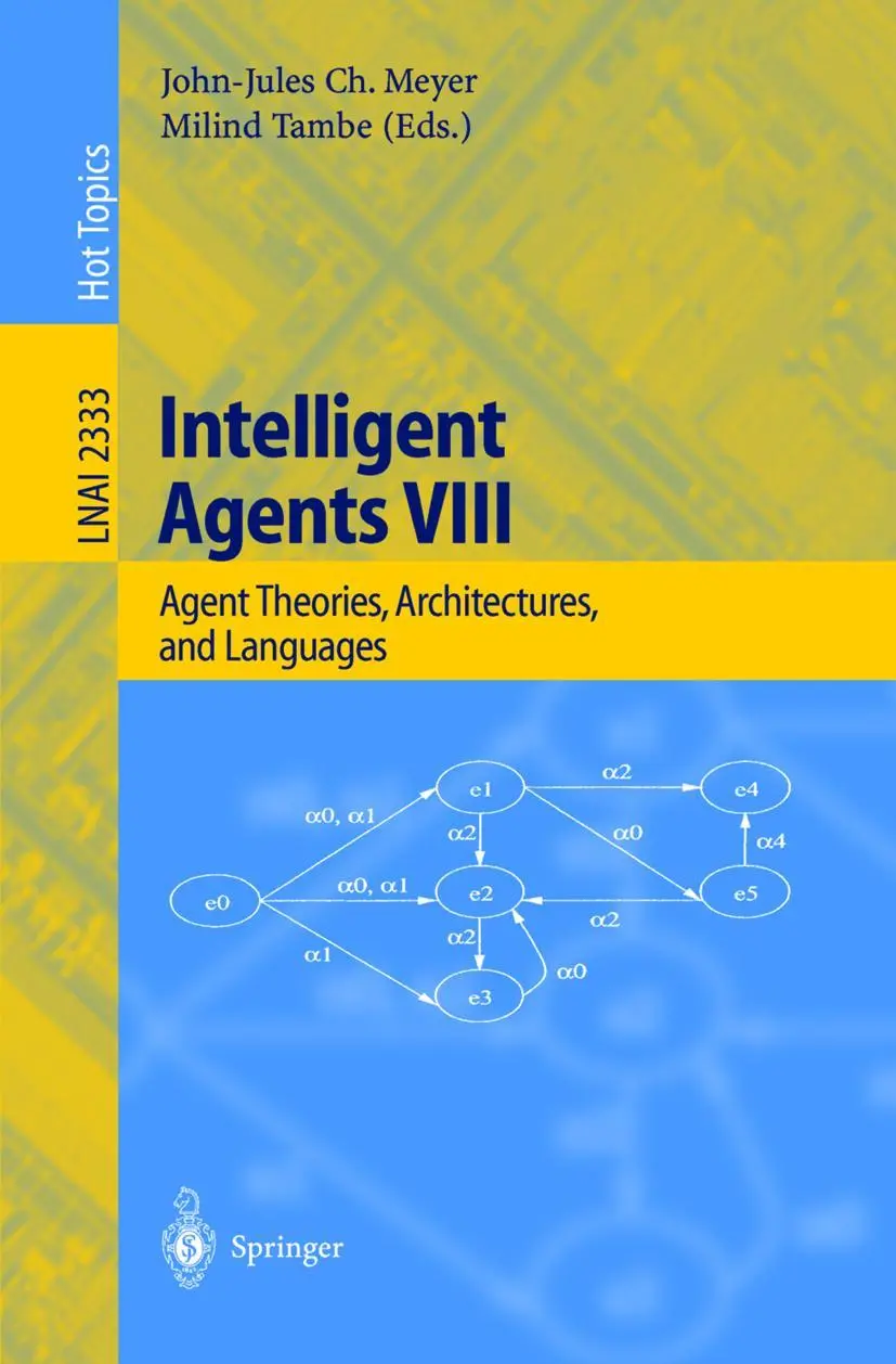 Cover: 9783540438588 | Intelligent Agents VIII | Milind Tambe (u. a.) | Taschenbuch | 2002