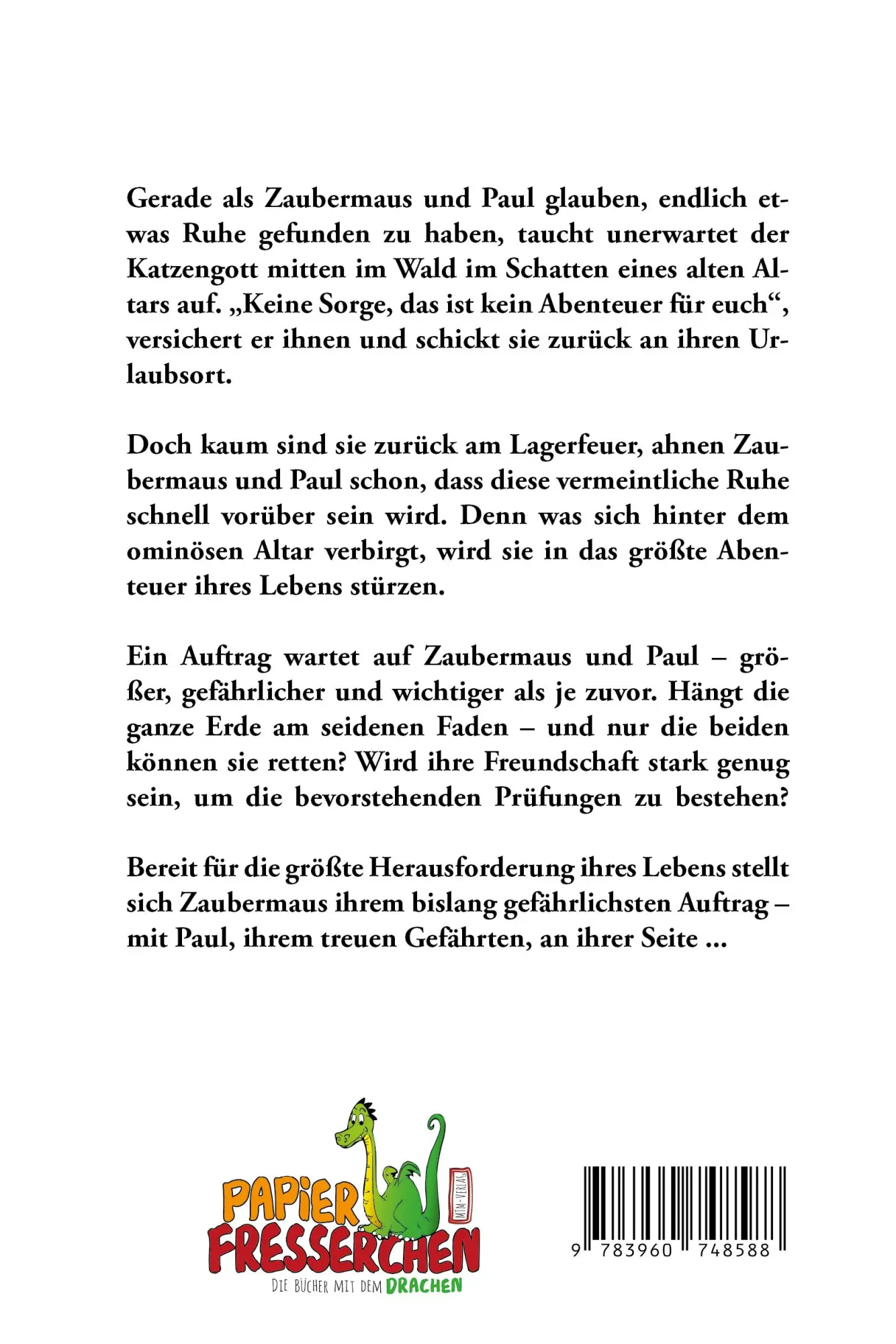 Rückseite: 9783960748588 | Zaubermaus - ihr größter Auftrag auf Erden | Band 7 | Ingo Schorler