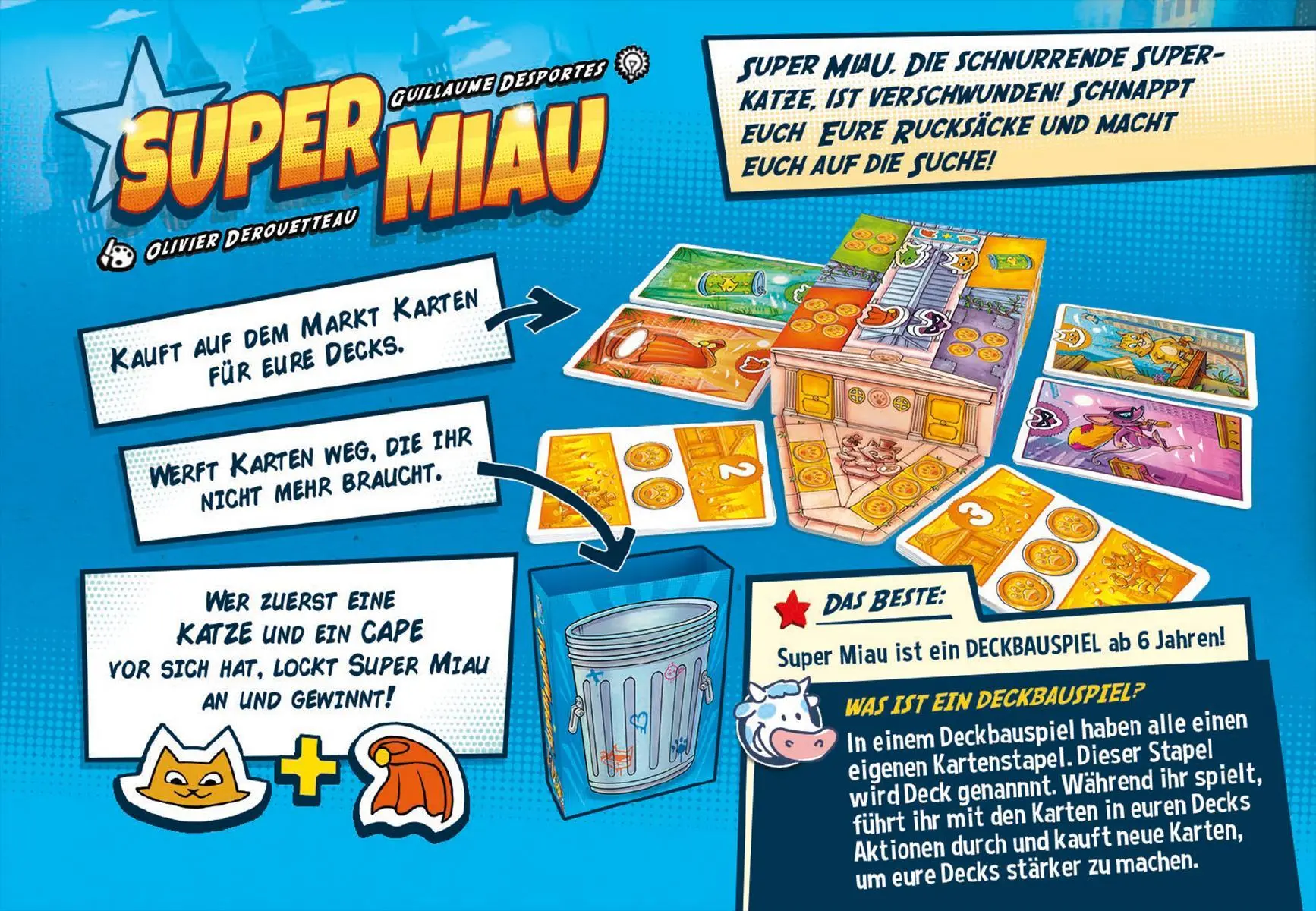 Bild: 3558380118688 | Super Miau | Guillaume Desportes | Spiel | SCOD5002 | Deutsch | 2024