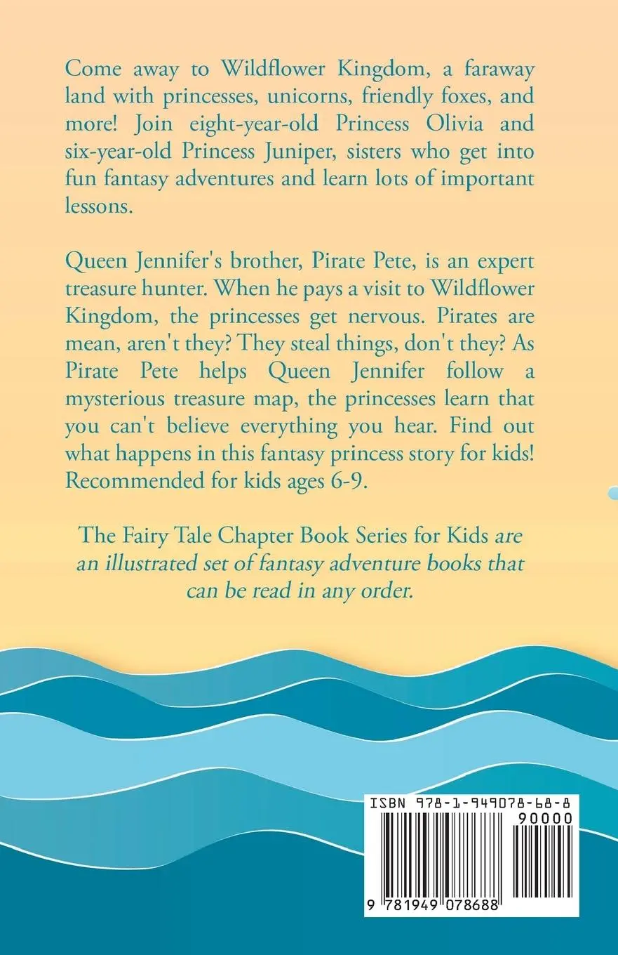 Rückseite: 9781949078688 | The Princess and the Pirate A Fairy Tale Chapter Book Series for Kids