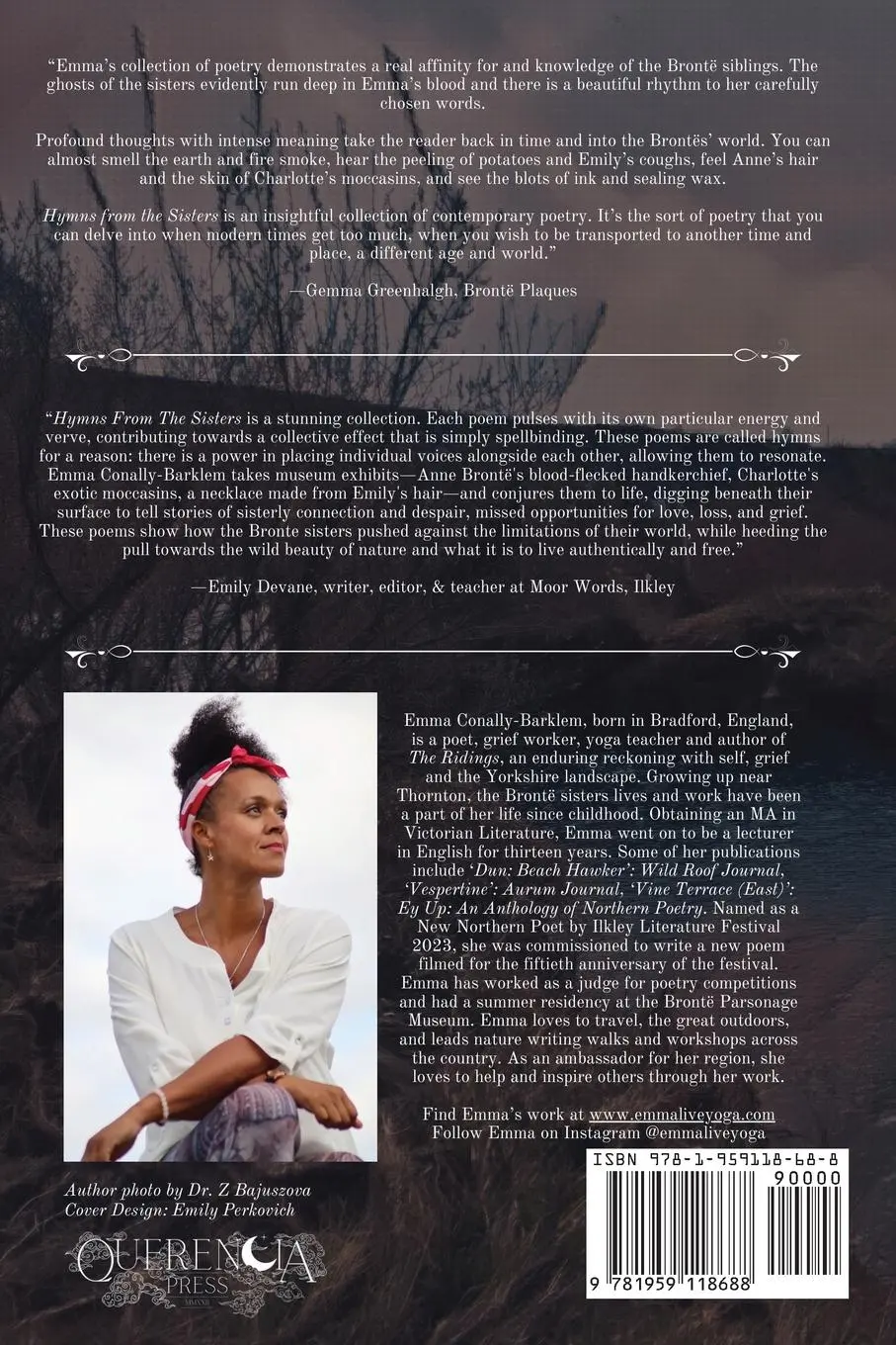 Rückseite: 9781959118688 | Hymns from the Sisters | Emma Conally-Barklem | Taschenbuch | Englisch