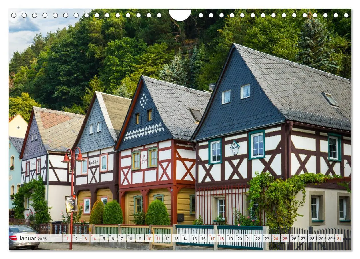 Bild: 9783457818688 | Bad Schandau Impressionen (Wandkalender 2026 DIN A4 quer), CALVENDO...