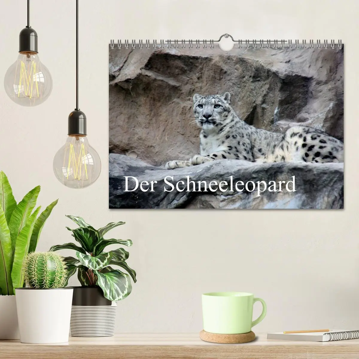 Bild: 9783516148688 | Der Schneeleopard (Wandkalender 2026 DIN A4 quer), CALVENDO...