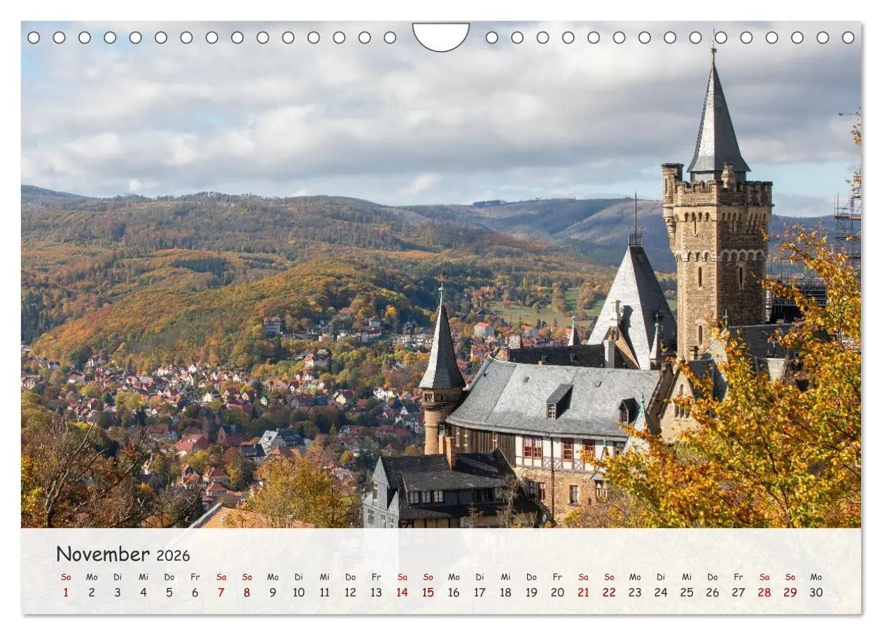 Bild: 9783516458688 | Wernigerode - Historische Fachwerkstadt am Harz (Wandkalender 2026...
