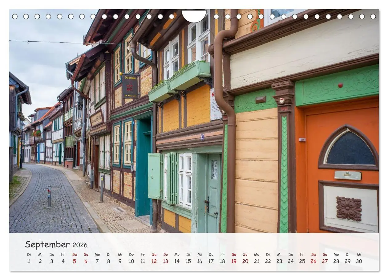 Bild: 9783516458688 | Wernigerode - Historische Fachwerkstadt am Harz (Wandkalender 2026...
