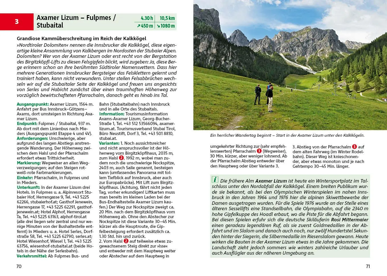 Bild: 9783763348688 | Alpenüberquerung Garmisch - Sterzing | Thomas Striebig (u. a.) | Buch