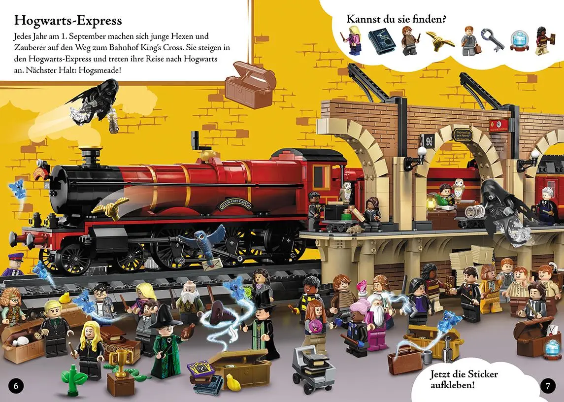 Bild: 9783960808688 | LEGO® Harry Potter(TM) - Mein magisches Wimmel-Stickerbuch | Buch