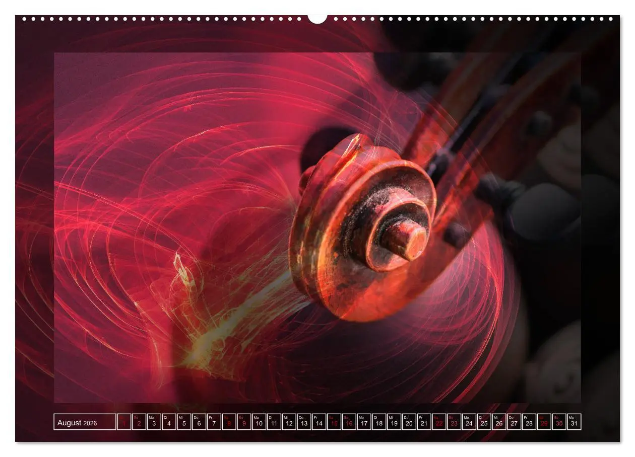 Bild: 9783457738788 | Instrumententräume - Die Geige (hochwertiger Premium Wandkalender...