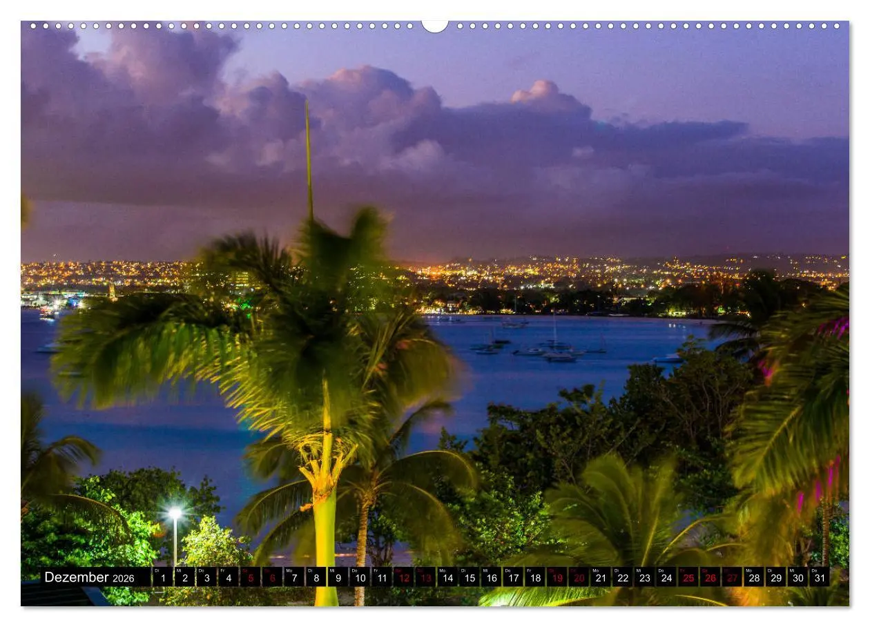 Bild: 9783457808788 | Barbados (Wandkalender 2026 DIN A2 quer), CALVENDO Monatskalender