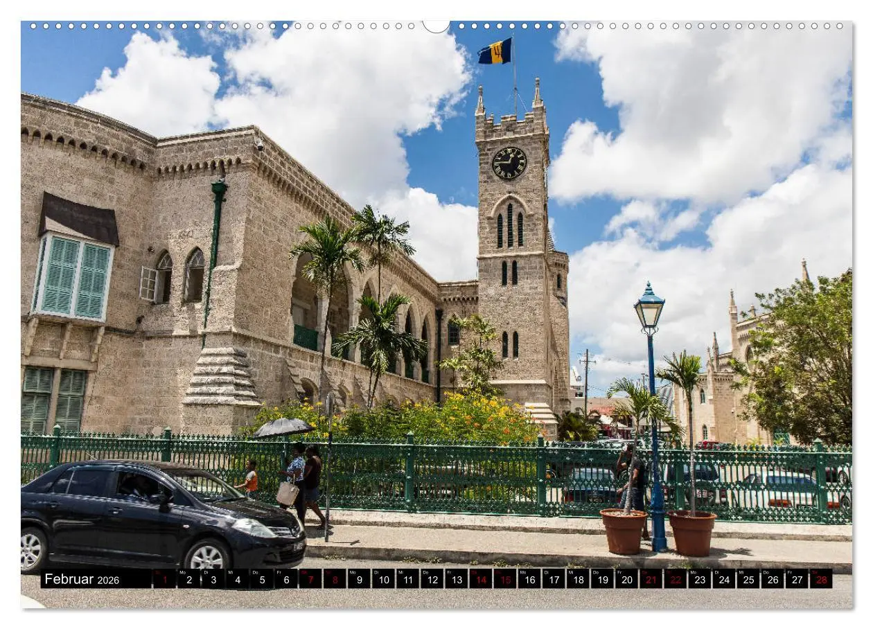 Bild: 9783457808788 | Barbados (Wandkalender 2026 DIN A2 quer), CALVENDO Monatskalender
