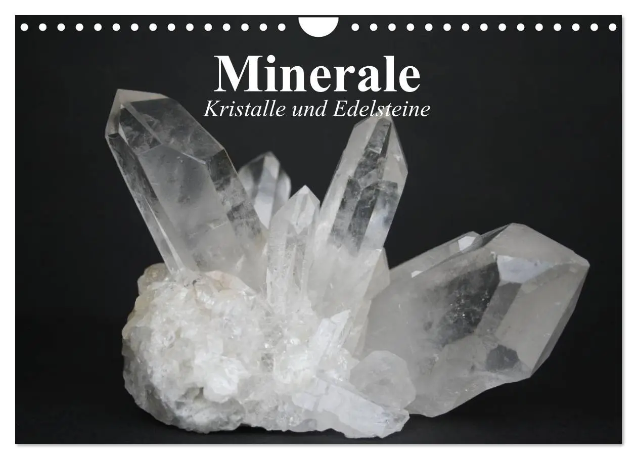 Cover: 9783457978788 | Minerale. Kristalle und Edelsteine (Wandkalender 2026 DIN A4 quer),...