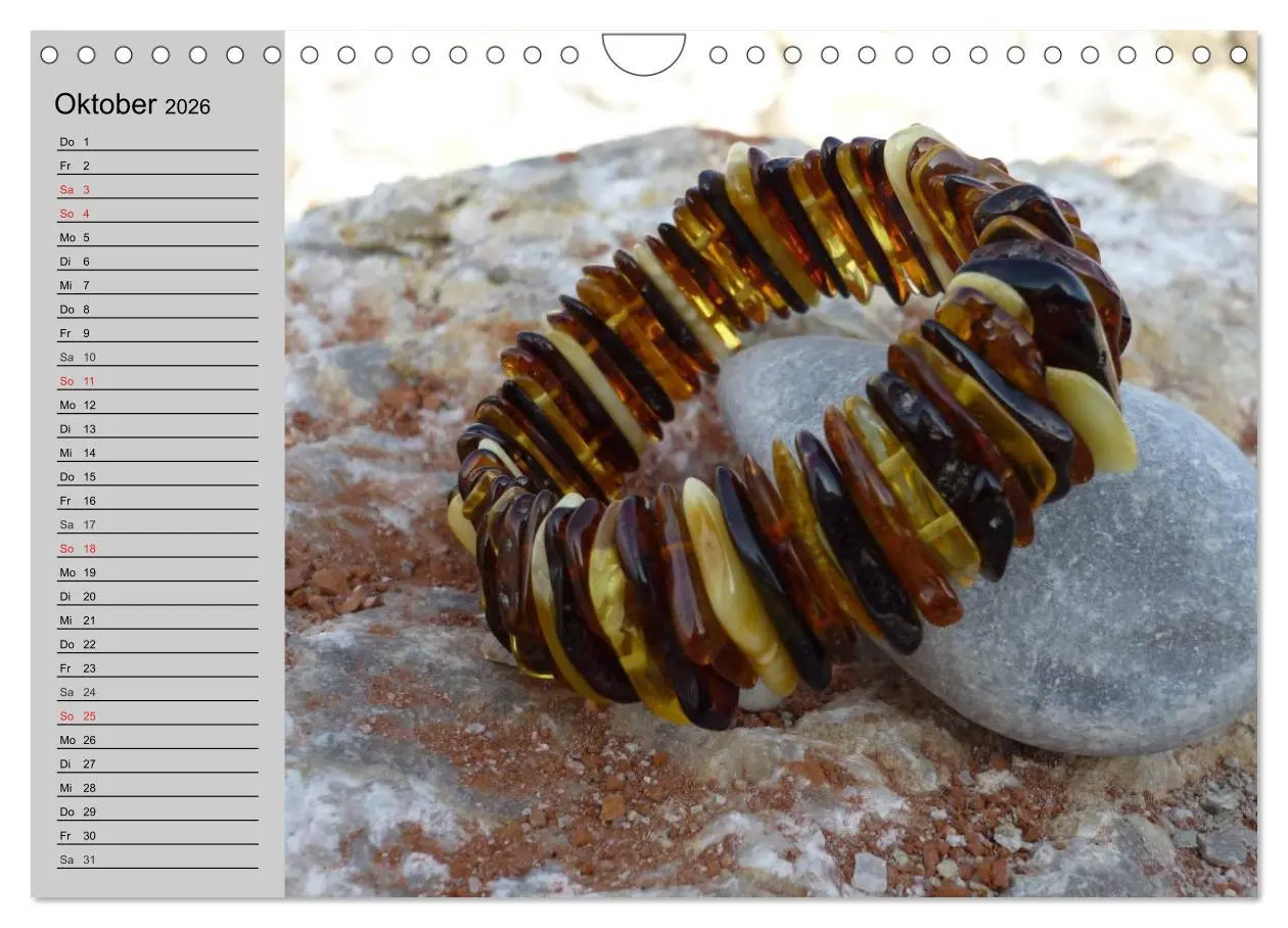 Bild: 9783457978788 | Minerale. Kristalle und Edelsteine (Wandkalender 2026 DIN A4 quer),...