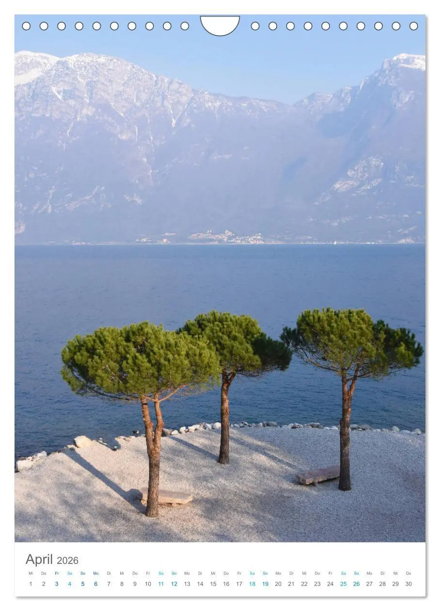 Bild: 9783516378788 | Eine zauberhafte Reise um den Gardasee (Wandkalender 2026 DIN A4...