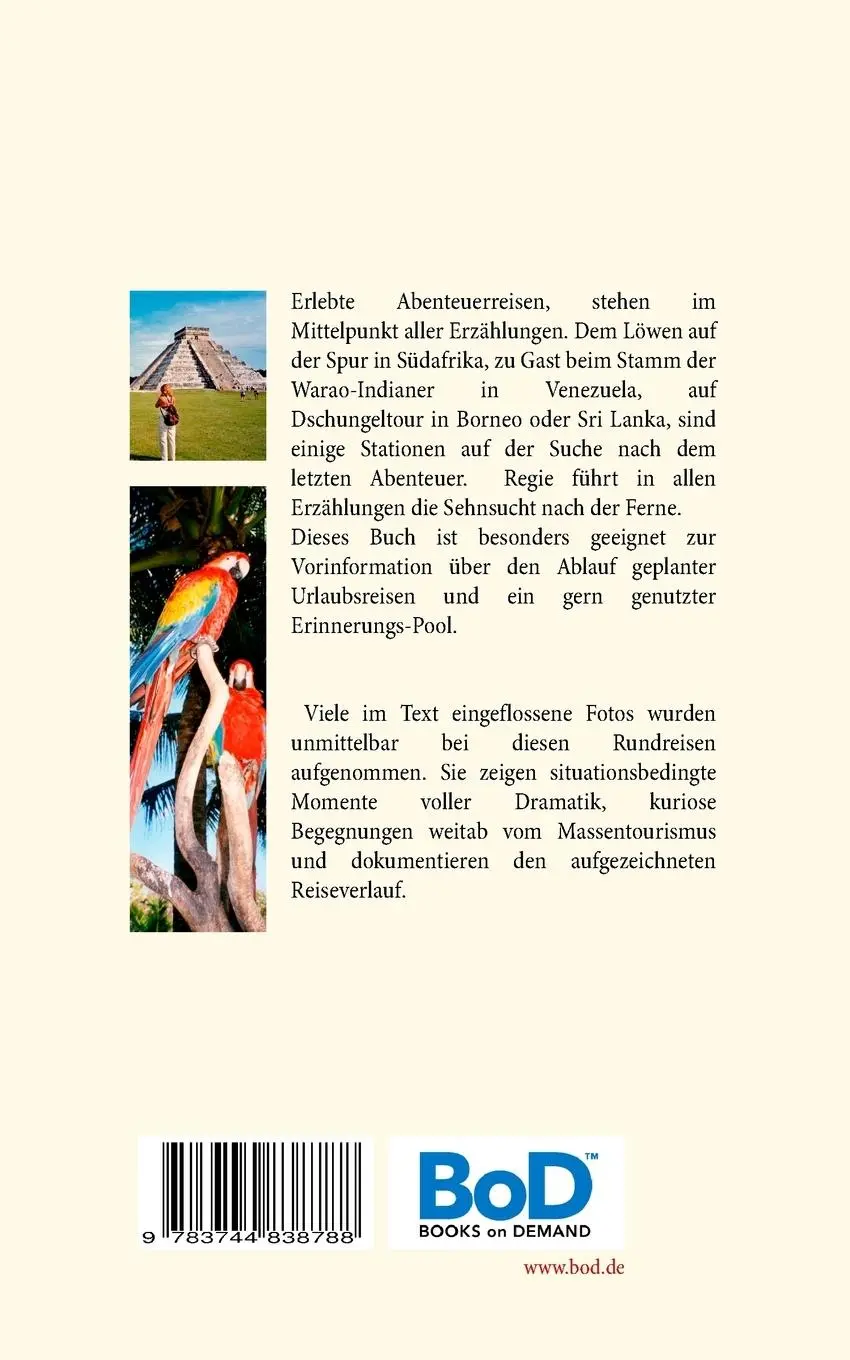 Rückseite: 9783744838788 | Im Regenbogenland und andere Reiseabenteuer | Erzählungen | Arndt