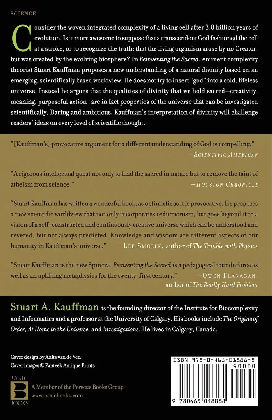 Rückseite: 9780465018888 | Reinventing the Sacred | A New View of Science, Reason, and Religion